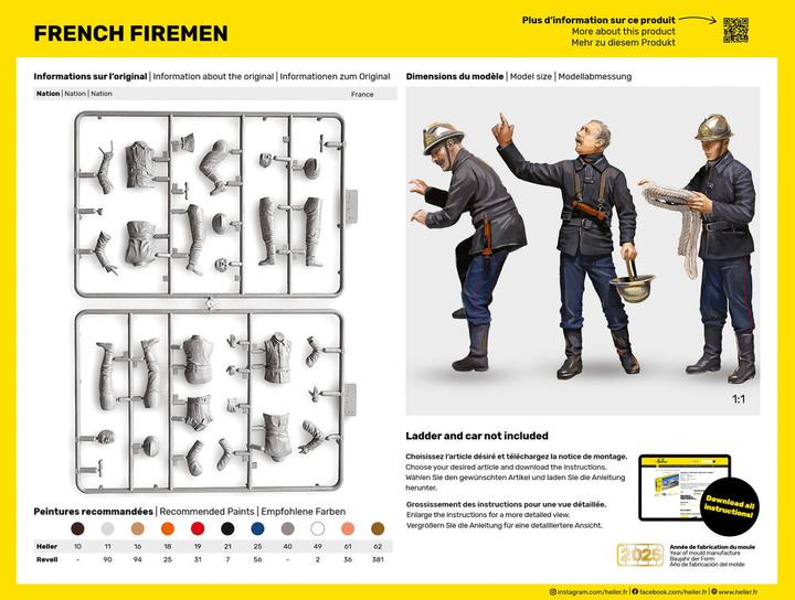 Produktbild Heller Feuerwehrmänner