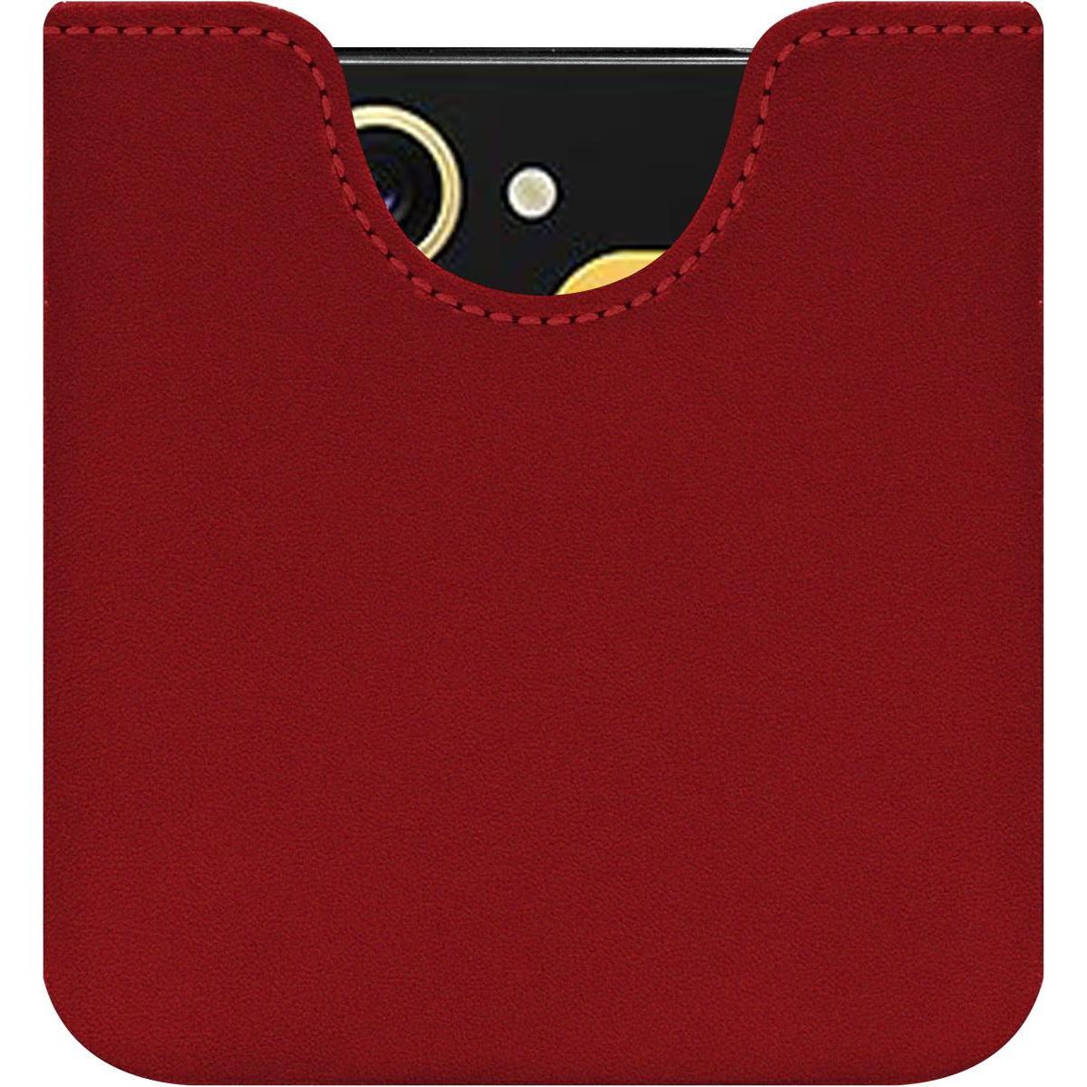 Thumbnail - Noreve Lederschutzhülle (Samsung Galaxy Z Flip6), Smartphone Hülle, Rot