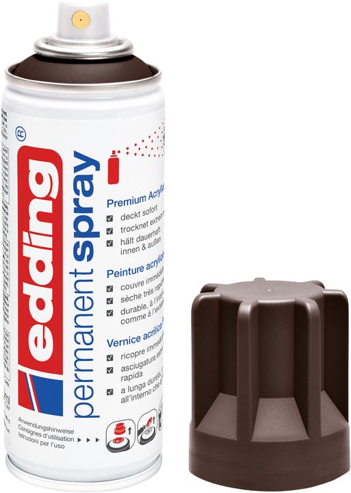 Actual product image Edding Acrylic spray (Chocolate brown, 200 ml)