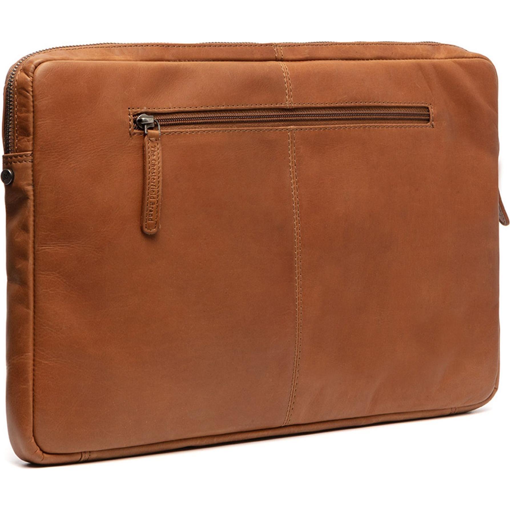 Thumbnail - The Chesterfield Brand Tilbury Laptoptasche Leder 37 cm (14.17"), Notebooktasche, Braun