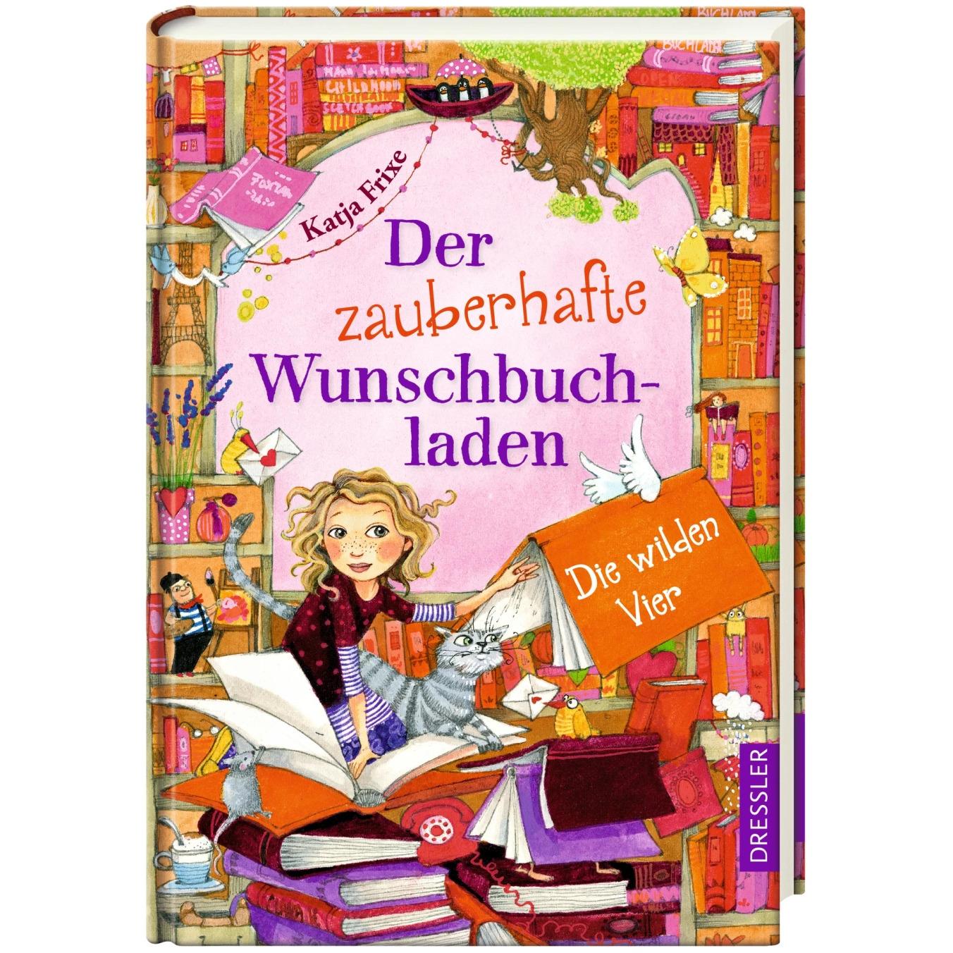 Der zauberhafte Wunschbuchladen, Kinderbücher von Katja Frixe