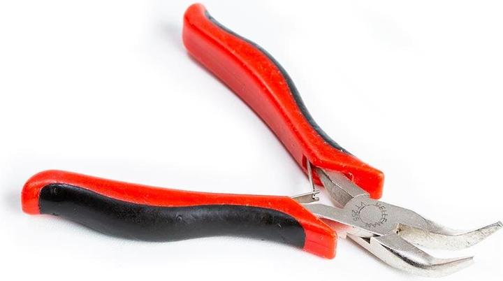 Actual product image Velleman Hq Miniature Bent Nose Pliers (122 mm)