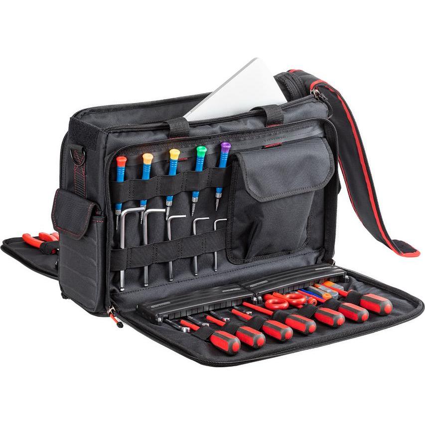 Thumbnail - GT Line, Werkzeugkoffer, Werkzeugtasche aus Nylon mit Laptopfach