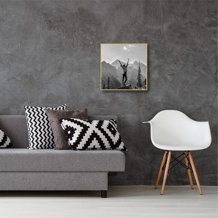 Produktbild Haes Deco Deco Kunststoff-Fotorahmen 50x50 cm EF18G Easy Frame Gold (50 x 50 cm)