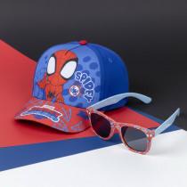 Actual product image Spidey red cap and sunglasses 2 pieces