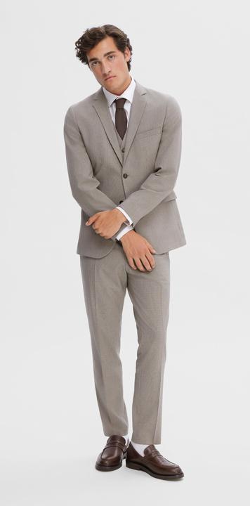 Image du produit Selected Slim Fit Blazer à une rangée de boutons (50)