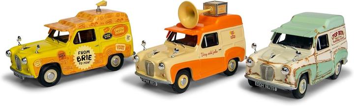 Produktbild Corgi Wallace & Gromit Austin A35 Van Collection - Cheese Please! Top Bun Spick & Spanmobile