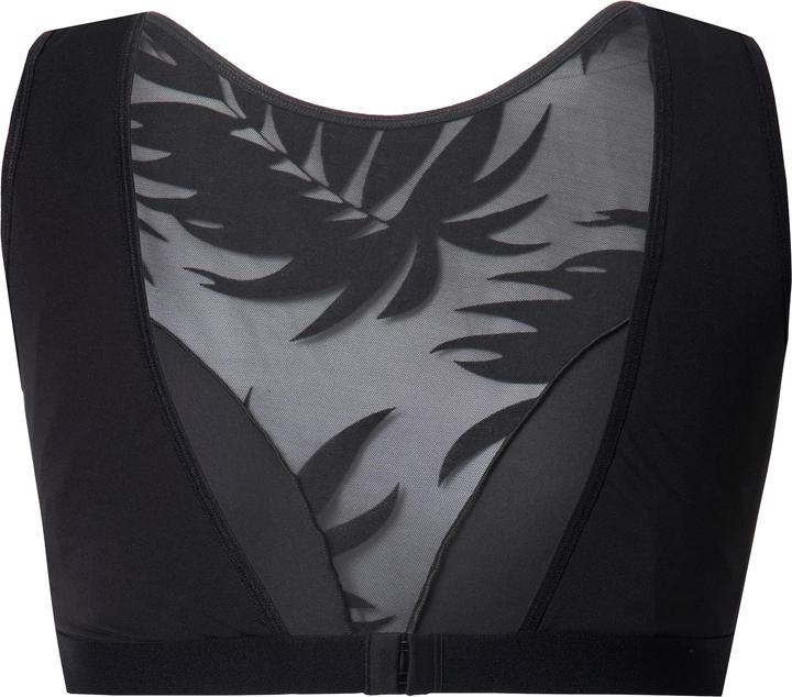 Produktbild Ulla Popken Bustier, Wild Leaves, Samtdruck, ohne Bügel (42 A, 44 A)