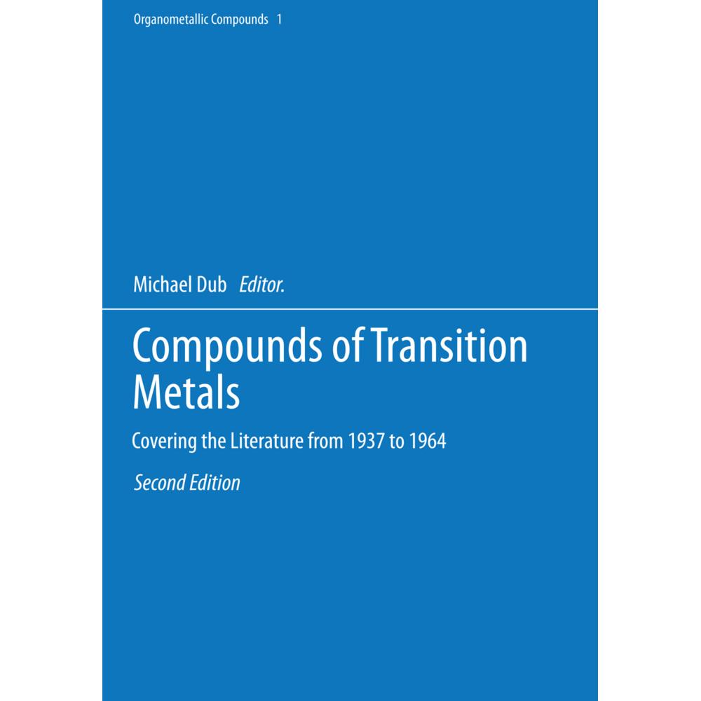 Compounds of Transition Metals, Fachbücher von Michael Dub