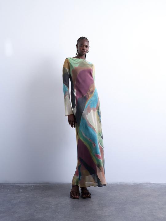 Image du produit Topshop TSSOFIE Langes Kleid Kleid aus Spitze (36)