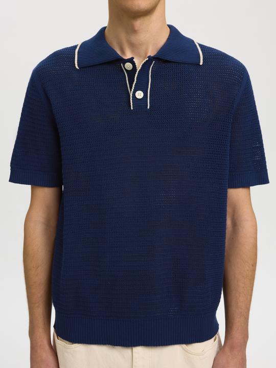 Immagine prodotto Selected Kurzarm Polohemd aus Strick (XXL)