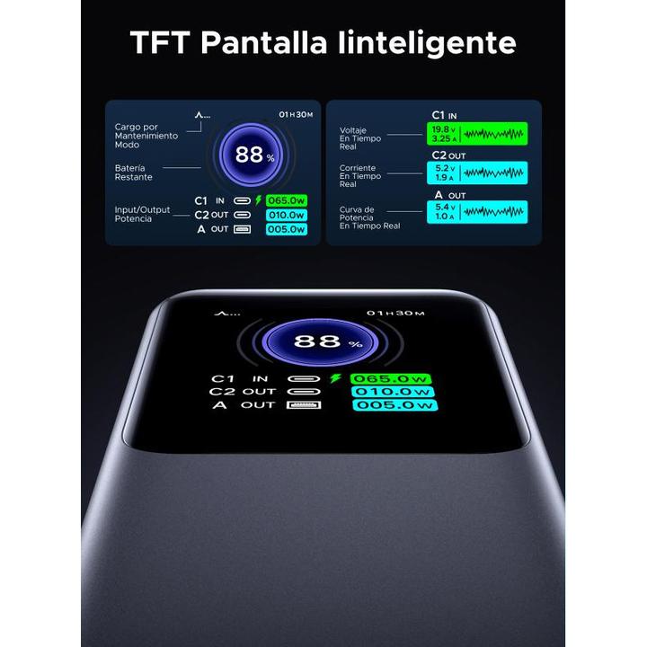 Productafbeelding Ugreen Nexode (20000 mAh, 130 W, 72 Wh)