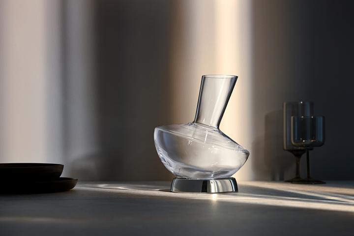 Produktbild WMF Weindekanter mit Sockel 0,75l Dekantierflasche für Rotwein Weinbelüfter Jette (0.75 l)