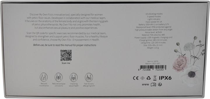 Actual product image My Own Filo Tulip - Pelvic Floor Supporter - Purple