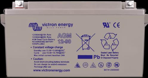 Immagine prodotto Victron Energy Batteria Super Cycle AGM da 12V/230Ah M8 (12 V, 230 Ah)
