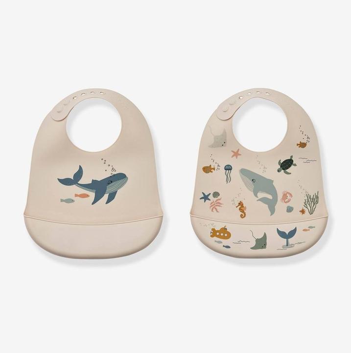Image du produit Liewood Set Bib Tilda Sea Creature Sandy Mix 2pcs hi