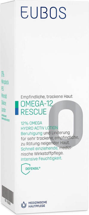 Image du produit Eubos Peau sensible Omega 3-6-9 Hydro Activ Lotion, 200 ml Lotion (Crème pour le corps, 200 ml)