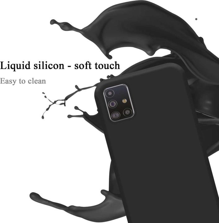 Actual product image Cadorabo Bumper Case for Samsung Galaxy M31s TPU Liquid Silicone Cover for Samsung Galaxy M31s (Samsung Galaxy M31s)