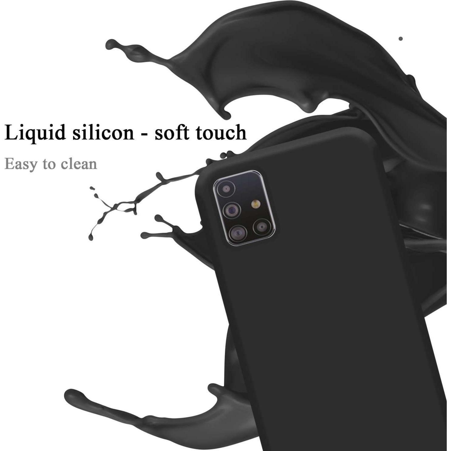 Thumbnail - Cadorabo Hülle für Samsung Galaxy M31s TPU im Liquid Case Design (Samsung Galaxy M31s), Smartphone Hülle, Schwarz