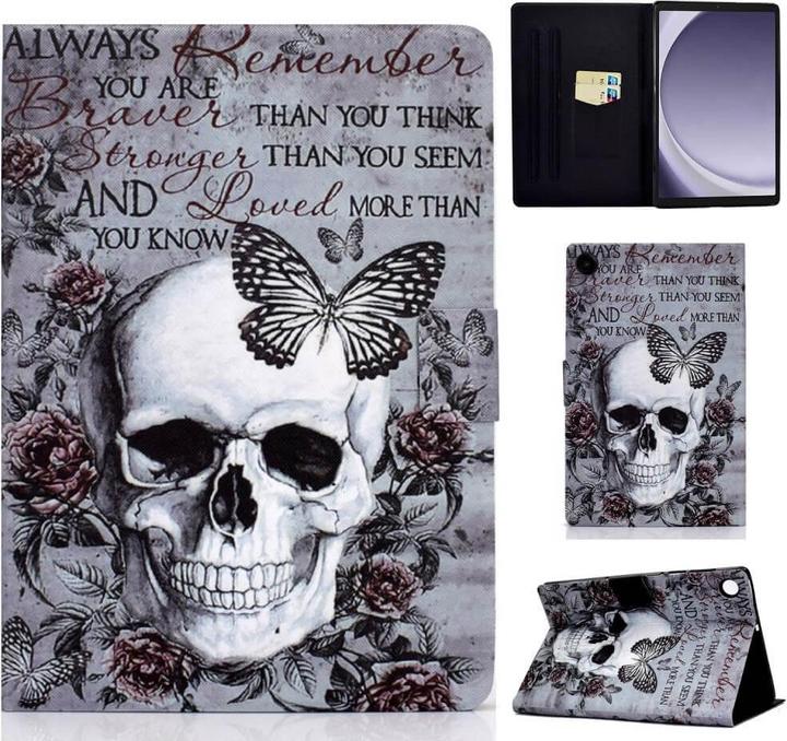 Immagine prodotto Cover-Discount Galaxy Tab A9 - Cover protettiva con teschio (Galaxy Tab A9)