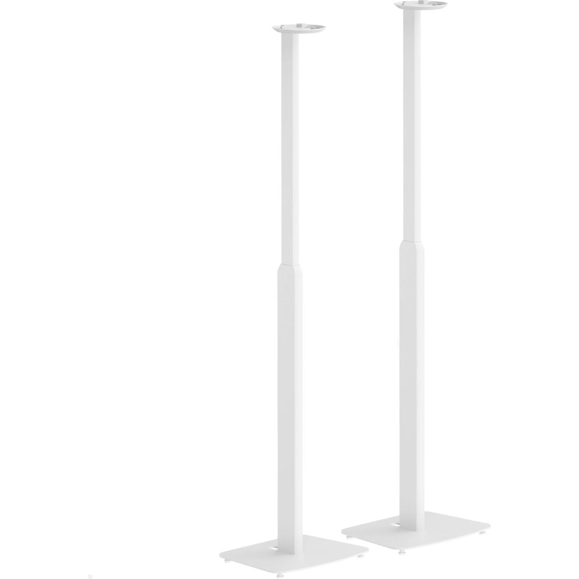 TecLines TLH004W 2x Lautsprecher Ständer Sonos Era 100 höhenverstellbar, weiss (1 Stk.), Lautsprecher Ständer + Wandmont...