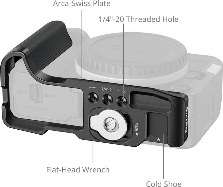 Actual product image SmallRig L-Winkel mit Handgriff für EOS R50 V (Grip)
