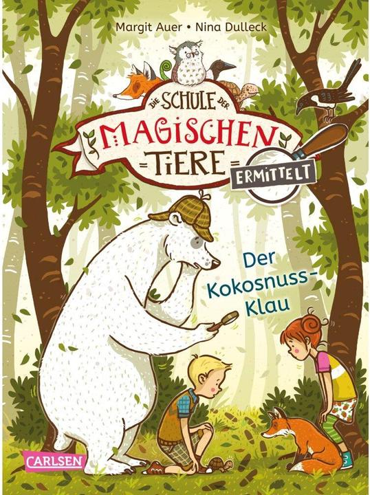 Actual product image Die Schule der magischen Tiere ermittelt 3: Der Kokosnuss-Klau (Zum Lesenlernen) (German, Margit Auer, Nina Dulleck, 2021)