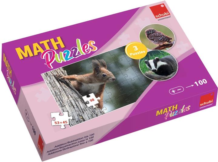 Produktbild SCHUBI MathPuzzles (40 Teile)