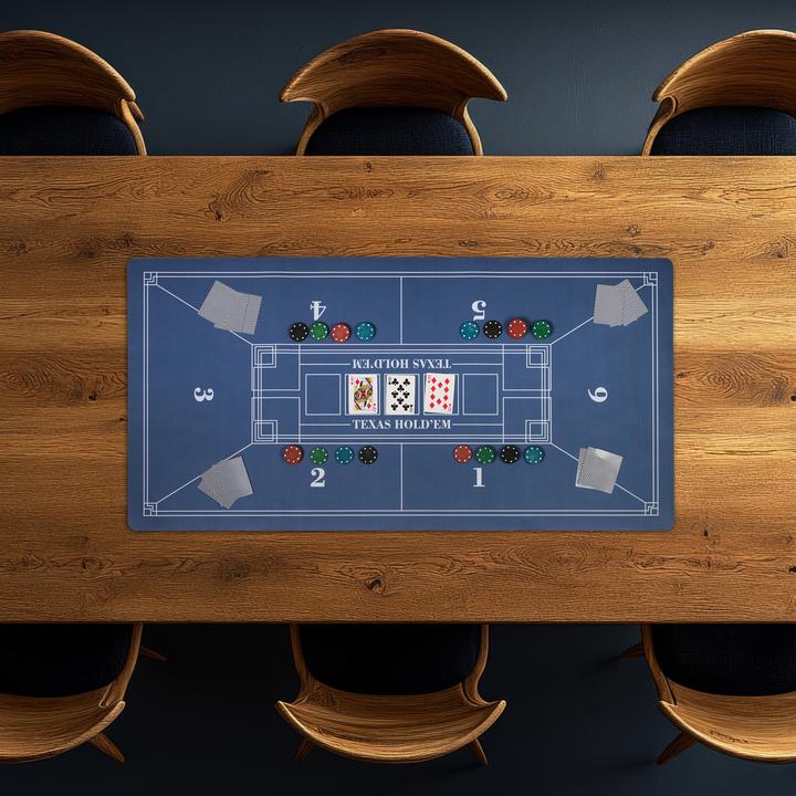 Actual product image Relaxdays Pokermatte 120 x 60 cm