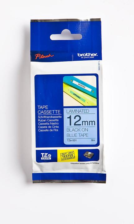 Produktbild Brother Tze-531 (1.20 cm, Blau, Schwarz)