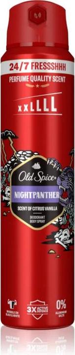 Image du produit Old Spice Nightpanther Deodorant Body Spray 250 Ml (Spray, 250 ml)