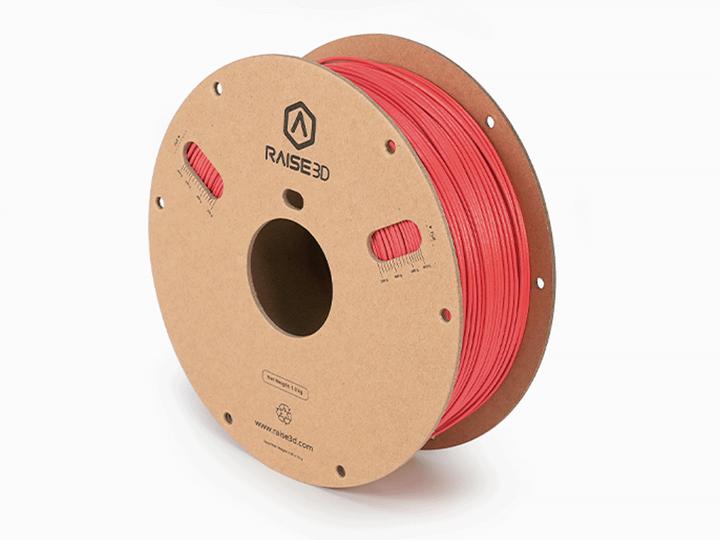 Image du produit Raise3D Filament industriel PET GF Red 1kg (PET, 1.75 mm, 1000 g)