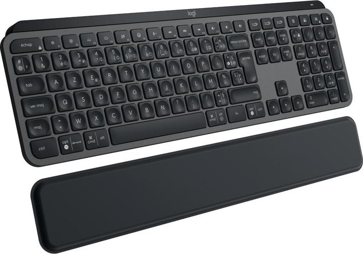 Produktbild Logitech Mx Keys S - Graphite - Fra - Bt (Französisch, Kabellos)