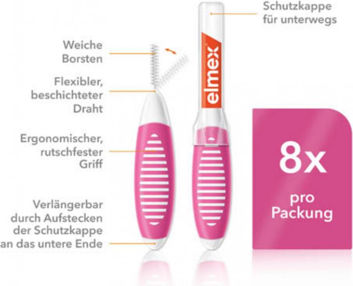 Produktbild Elmex Pink, Grösse 0 (8 x, 0.40 mm)