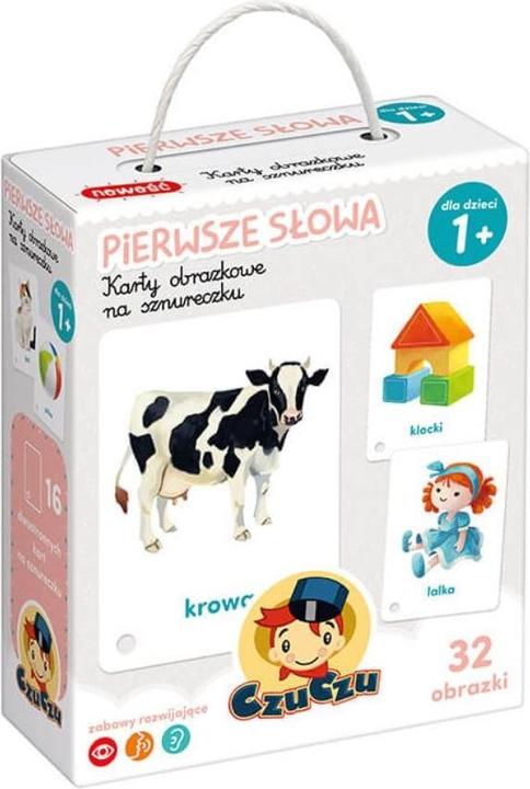 Actual product image Czuczu Czu Czu Karty obrazkowe na sznurku Pierwsze słowa (Polish)