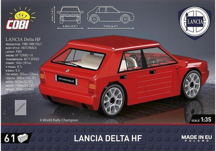 Actual product image Cobi Lancia Delta HF
