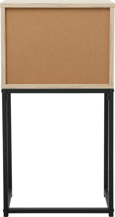 Produktbild HTI-Living Konsolentisch Cedrik 40 cm mit Tür Artisaneiche-Schwarz (40 x 28 x 76.50 cm)