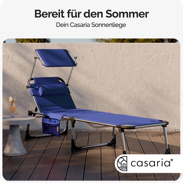 Produktbild Casaria Sonnenliege (210 cm)