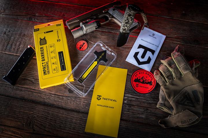 Actual product image Tactical Protective glass - Impact Barrier for Rookies for Samsung Galaxy S24 Ultra (Samsung Galaxy S24 Ultra)