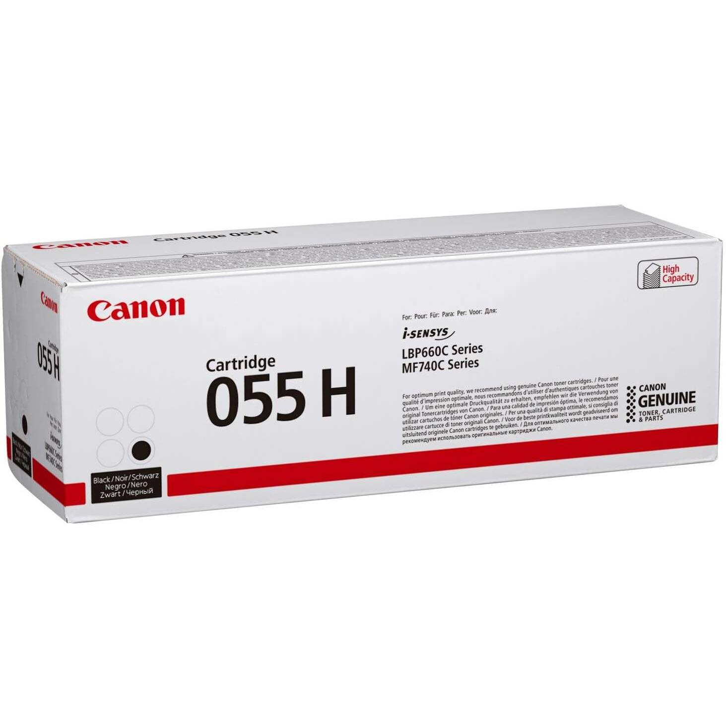 Canon, Toner, 055 H BK (BK)