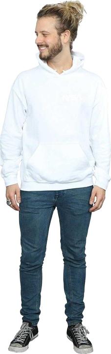 Immagine prodotto Nasa Modern Logo Chest Felpa con Cappuccio Uomo (L)