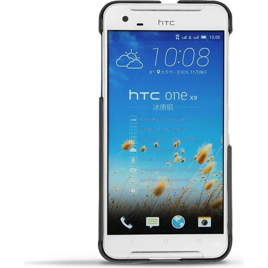 Thumbnail - Noreve Lederschutzhülle (HTC One X9), Smartphone Hülle, Schwarz