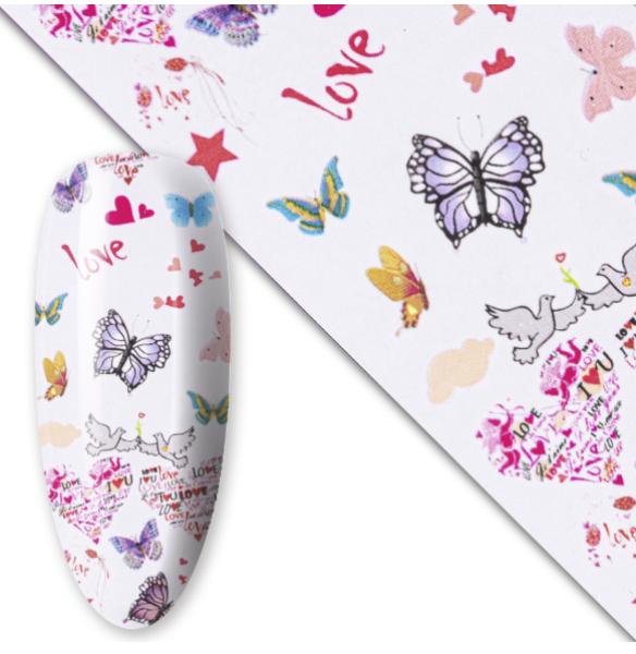 Produktbild Nagellack24 Nail Art Folie / Lovley Time (Nagelverzierung)