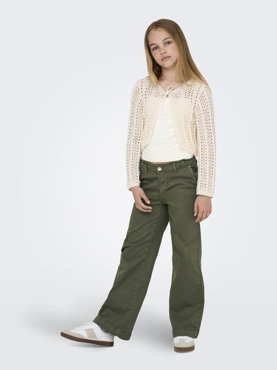 Actual product image Only Kogmarina Life Ls Crop V-Neck Knt Noos (122, 128)