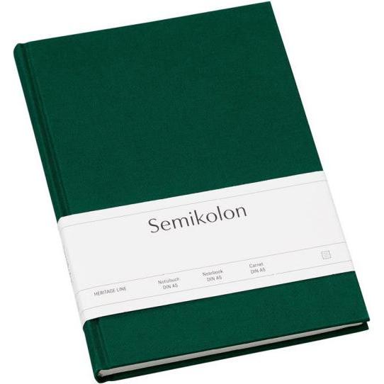 Semikolon, Heft + Block, Classic (A5, Liniert, Harter Einband)