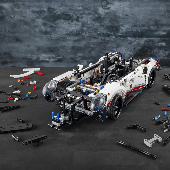 Productafbeelding LEGO Porsche 911 RSR (42096, LEGO Technic, LEGO Zeldzame Sets)