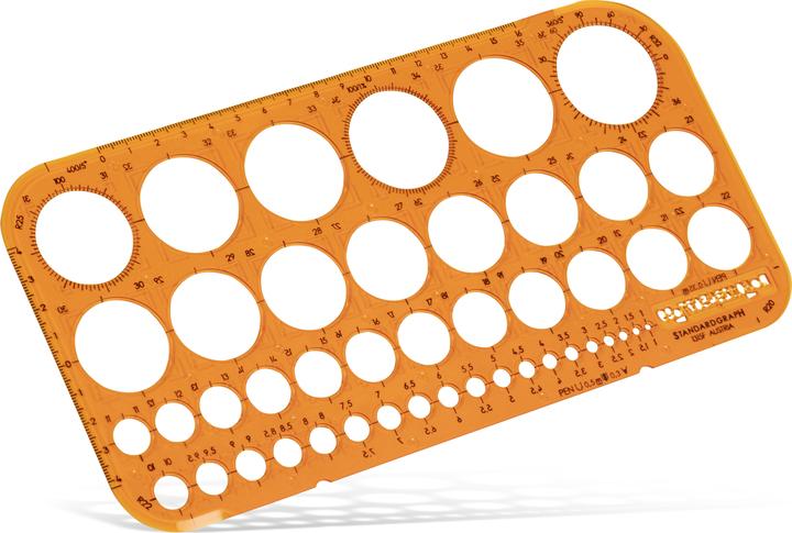 Produktbild Kreis-Schablone (26 cm, Kunststoff)