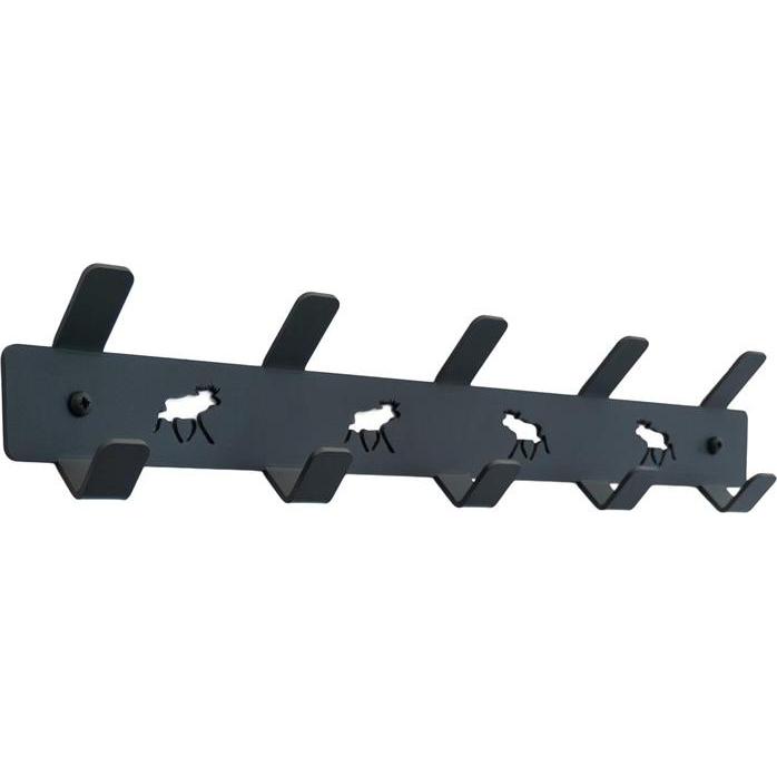 Glori ir Ko, Appendiabiti + Appendiabiti da parete, Clothes hanger Glori PK455-R2, 44 cm, anthracite gray