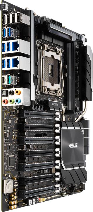 Produktbild ASUS PRO WS X299 SAGE II (LGA 2066, Intel X299, SSI CEB)