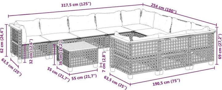 Produktbild vidaXL Margaux